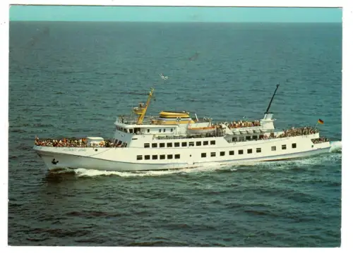 AK Motorschiff MS Funny Girl, Reederei Cassen Eils Cuxhafen, 30608