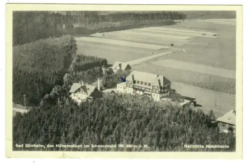 AK Bad Dürrheim, Heilstätte Hirschhalde, 10727