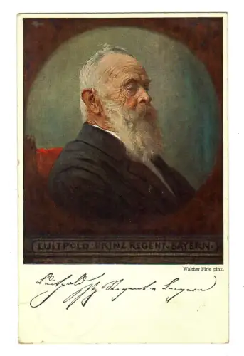 AK S.H. Hoheit Prinzregent Luitpold von Bayern, 25 Jahre Regentschaft, 11969