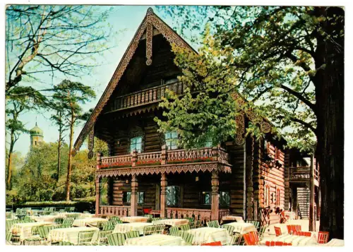 AK Berlin, Wannsee, Gaststätte Blockhaus Nikolskoe, 10857