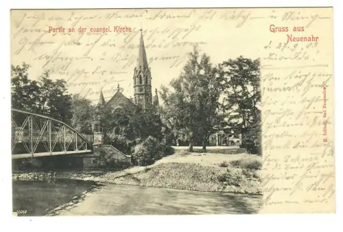 AK Bad Neuenahr, Partie an der evangelischen Kirche, 11215