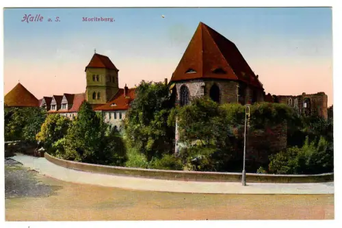 AK Halle, Moritzburg, 11275