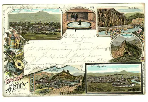 AK Ahrthal, Grüsse aus dem Ahrthal, 11202