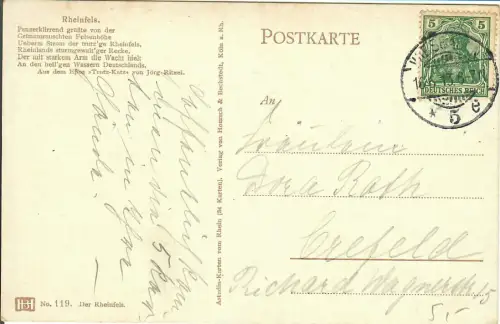 AK Sankt Goar, Burg Rheinfels, 11068