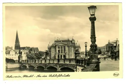 AK Schwerin, An der Schlossbrücke, 11176