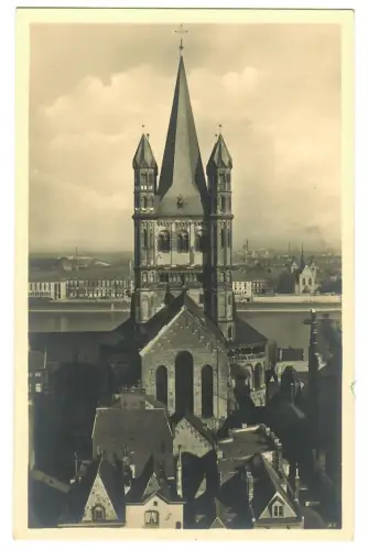 AK Köln, Blick auf St. Martinskirche, 11600