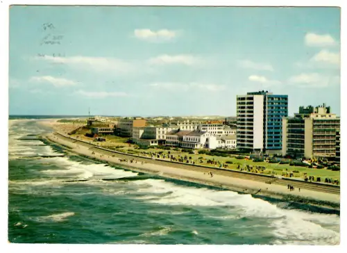 AK Norderney, Strandpromenade an der Kaiserstraße, 11266