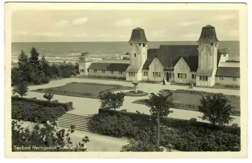 AK Heringsdorf, Schwimmbad, 11265