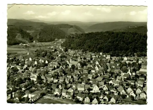 AK Dahn, Pfalz, Fliegeraufnahme, 10163