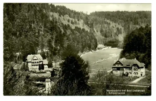 AK Monbachtal bei Bad Liebenzell - Gästehäuser -  10540