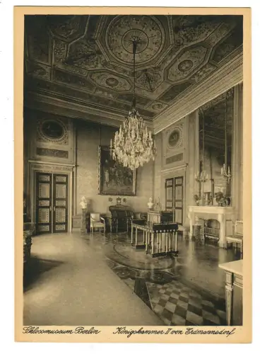 AK Berlin, Schlossmuseum - Königskammer II von Erdmannsdorf, 10977