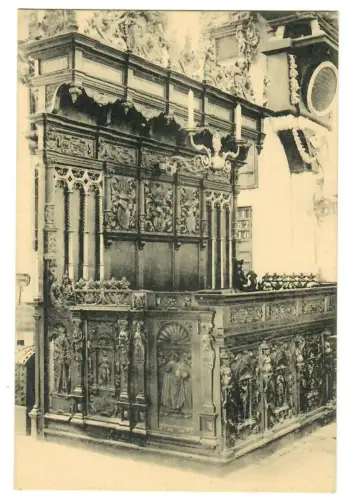 AK Lübeck, Marienkirche, Bürgermeisterstuhl, 11239