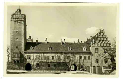AK Strehla a. d. Elbe, Schloßhof, 11103