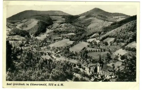 AK Bad Griesbach, Panorama, 10627