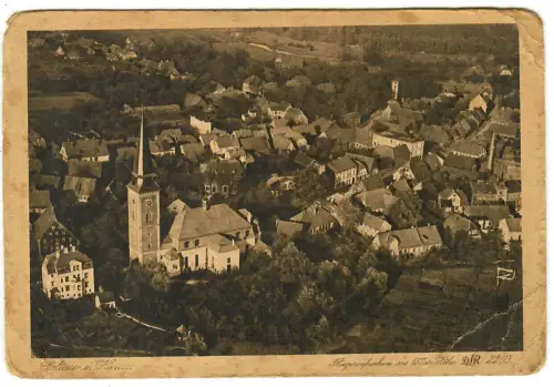 AK Soltau, Panorama, Fliegeraufnahme aus 150 m Höhe, 11278