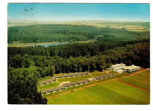 AK Kolping-Feriendorf, Herbstein/Vogelsberg, Fliegeraufnahme, 10180