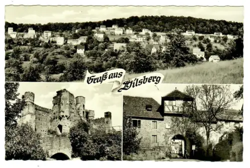 AK Dilsberg, Panorama, Burg, 10544