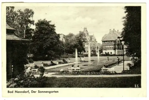 AK Bad Nenndorf, Der Sonnengarten, 11302