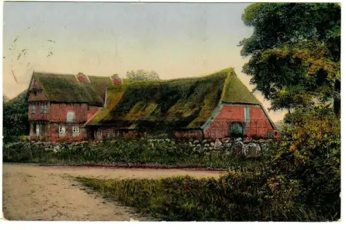 AK Gartstorf, Lüneburger Heide, Jagdschloß, 11267