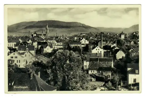 AK Reutlingen, Panorama, 11165