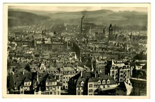 AK Plauen i. V Panorama, 10756
