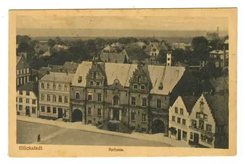 AK Glückstadt. Rathaus, 11461