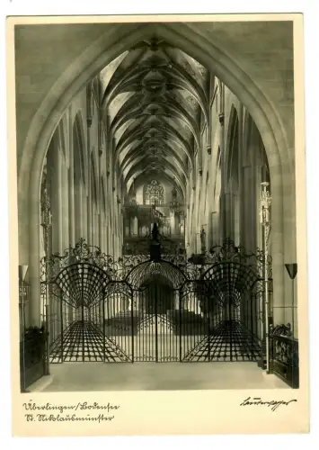AK Überlingen Bodensee, Münster St. Nikolaus - 10469