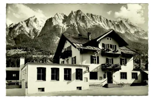 AK Untergrainau, Gasthof und Pension Höhenrain, 10629