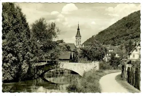 AK Urbach /Schwäbische Alb - Afrakirche - 10548