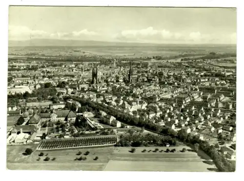 AK Speyer, Panorama Fliegeraufnahme,10185