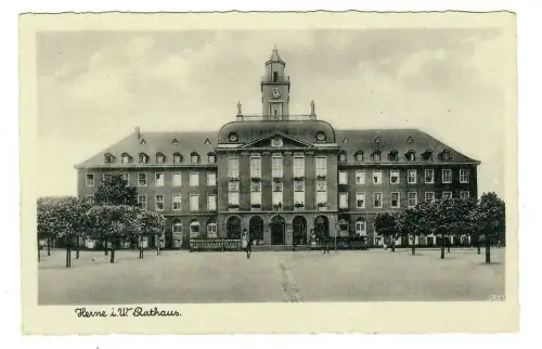 AK Herne - Ruhrgebiet - Rathaus, 10048