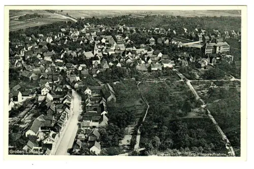 AK Großen-Linden, Fliegeraufnahme, 10729