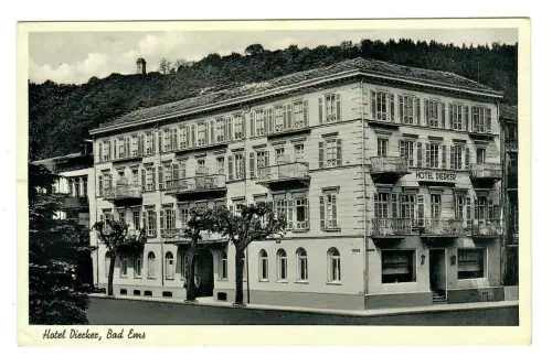 AK Bad Ems, Hotel Dierker, 12051