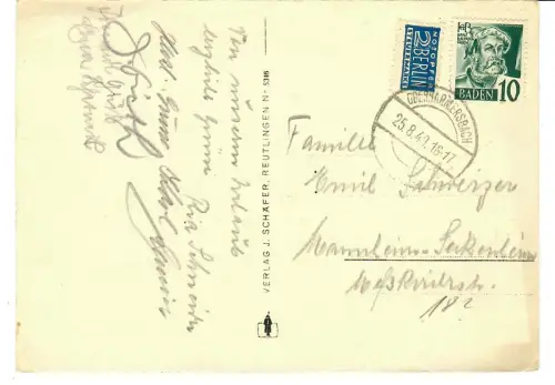 AK Oberharmersbach, Panorama, 12043