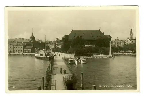 AK Konstanz, Hafen, 12189