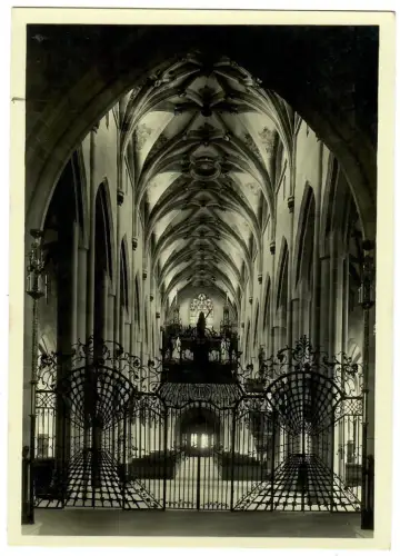 AK Überlingen, Münster Mittelschiff, 12199