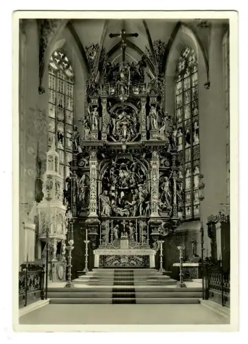 AK Überlingen, St. Nicolaus Münster, Hochaltar, 12200
