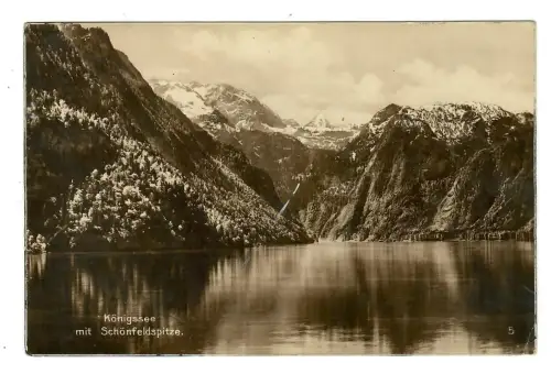AK Königssee mit Schönfeldspitze, 12202