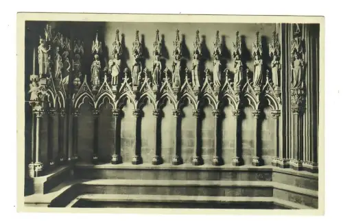 AK Freiburg, Münster,  Vorhalle Die klugen Jungfrauen, 12211