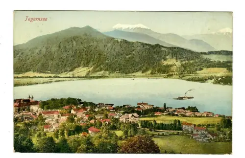 AK Tegernsee, Blick auf den See, 12212