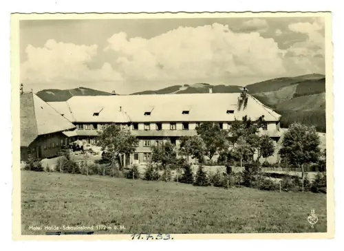AK Oberried-Hofsgrund, Hotel Halde Schauinsland, 12232