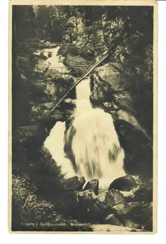 AK Triberg, Wasserfall, 12236