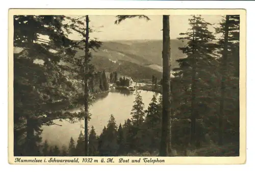 AK Mummelsee, Partie mit Hotel, 12241