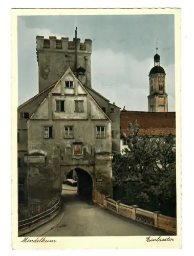 AK Mindelheim, Einlasstor, 11636