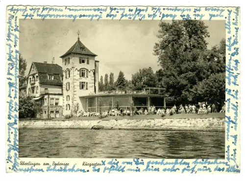 AK Überlingen, Kurgarten, 10436