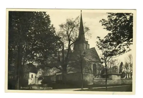 AK Schleiz, Bergkirche, 11631