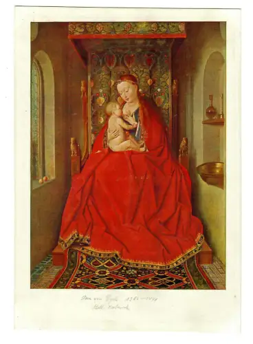 Künstler AK Jan van Eyck: Madonna von Luca, Hanfstaengl, 30315