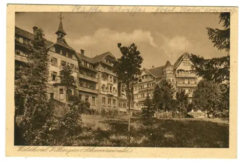 AK Villingen - Waldhotel - 1927- 10566
