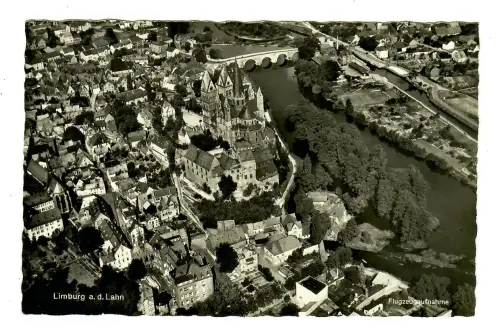 AK Limburg an der Lahn, Panorama, Flugzeugaufnahme, 12118