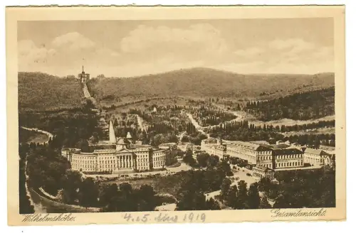 AK Kassel Wilhelmshöhe, Gesamtansicht, 11336